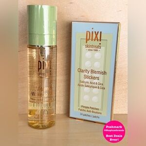 PIXI Wakeup Mist & Clarity Mist & Blemish Stickers